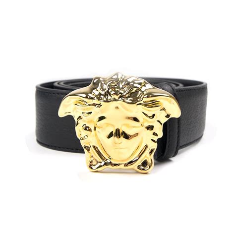 versace medusa head belt mens|versace medusa belt sale.